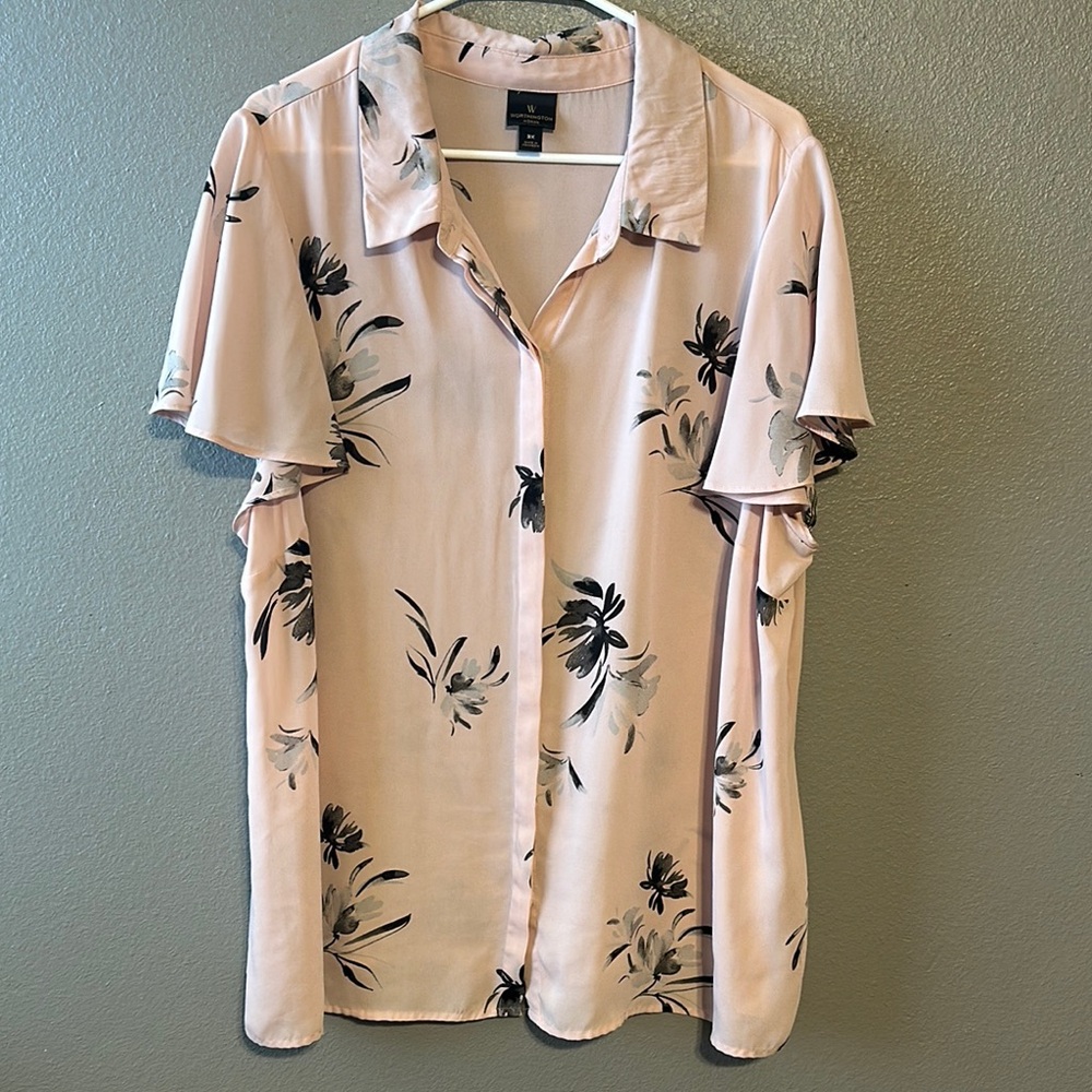 Worthington Woman Size 3X Blouse